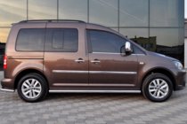 Volkswagen Caddy 2004-2010 Rury Boczne BB001 (2 szt., stal nierdzewna) zdjęcia 2