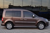 Volkswagen Caddy 2004-2010 Rury Boczne BB001 (2 szt., stal nierdzewna) zdjęcia 5