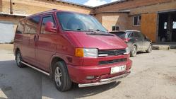Volkswagen T4 Transporter 1990-2003 Przedni podwójny pałąk ST014 (stal nierdzewna) zdjęcia 5