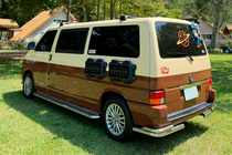 Volkswagen T4 Transporter 1990-2003 Progi Boczné Premium (2 szt., Stal Nierdzewna) Długa Baza, 60mm zdjęcia 8