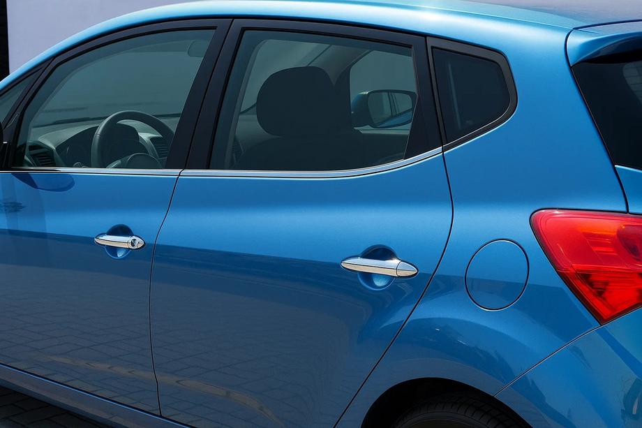 Kia Venga 2010-2019 Listwy Ozdobne Okien Stal Nierdzewna (4 szt.) Image