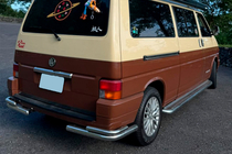 Volkswagen T4 Caravelle/Multivan 1990–2003 Chromowane Nakładki na Klamek (7 szt., Stal Nierdzewna) Carmos - Turecka Stal Nierdzewna zdjęcia 4