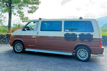Volkswagen T4 Caravelle/Multivan 1990–2003 Chromowane Nakładki na Klamek (7 szt., Stal Nierdzewna) Carmos - Turecka Stal Nierdzewna zdjęcia 6