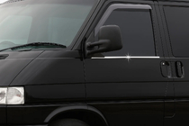 Volkswagen T4 Caravelle/Multivan 1990–2003 Listwy Ozdobne Szyb Stal Nierdzewna (2 szt.) zdjęcia 1