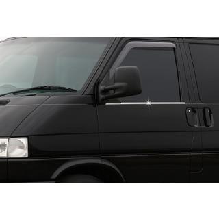 Listwy Ozdobne Szyb Stal Nierdzewna (2 szt.) Volkswagen T4 Caravelle/Multivan 1990–2003 zdjęcia 1
