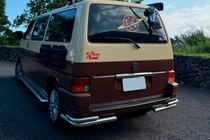Volkswagen T4 Caravelle/Multivan 1990–2003 Progi Boczné Premium (2 szt., Stal Nierdzewna) d60, Długa baza zdjęcia 12