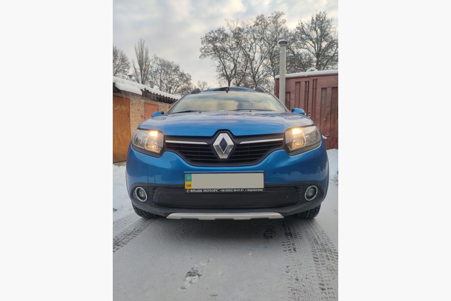 Renault Sandero 2013-2022 Zimowa dolna osłona grilla (2013-2017) Zdjęcia 3