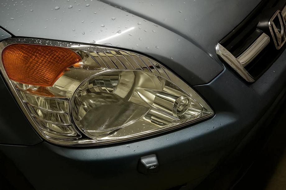 Honda CRV 2001-2006 Nakładki na Reflektory Chromowane (2 szt., Plastik) Image