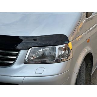 Chromowane nakładki na przednie reflektory (2 szt., stal nierdzewna) Volkswagen T5 Transporter 2003-2010 zdjęcia 3