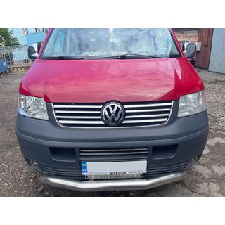 Chromowane nakładki na grill (8 listew, stal nierdzewna) Volkswagen T5 Transporter 2003-2010 zdjęcia 3