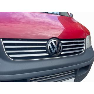 Chromowane nakładki na grill (8 listew, stal nierdzewna) Volkswagen T5 Transporter 2003-2010 zdjęcia 1