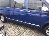 Volkswagen T5 Transporter 2003-2010 Listwy Drzwiowe Stal Nierdzewna Chrom zdjęcia 5