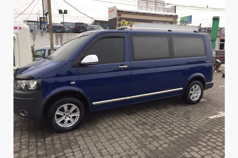 Volkswagen T5 Transporter 2003-2010 Listwy Drzwiowe Stal Nierdzewna Chrom 1 Drzwi, Krótki Rozstaw Osi, OmsaLine - Włoska Stal Nierdzewna Zdjęcia 6
