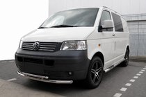 Volkswagen T5 Transporter 2003-2010 Osłona Przednia ST014 (Stal Nierdzewna) 60 x 60mm zdjęcia 1