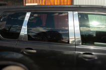 Nissan X-trail T31 2007-2014 Listwy Słupków Drzwi ze Stali Nierdzewnej (8 szt.) zdjęcia 6