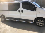 Nissan Primastar 2002-2014 Rury Boczne (2 szt, Stal Nierdzewna) zdjęcia 4