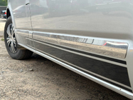Volkswagen T5 Multivan 2003–2010 Listwy Drzwiowe Stal Nierdzewna Chrom 1 Drzwi, Długie, Carmos - Stal Turecka zdjęcia 10