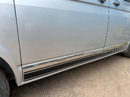 Volkswagen T5 Multivan 2003–2010 Listwy Drzwiowe Stal Nierdzewna Chrom 1 Drzwi, Długie, Carmos - Stal Turecka zdjęcia 17