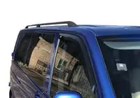 Volkswagen T5 Caravelle 2004-2010 Relingi Dachowe Czarne zdjęcia 1