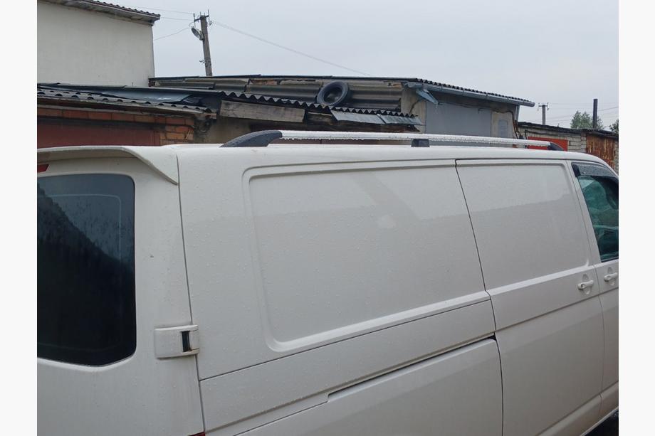 Volkswagen T5 Multivan 2003–2010 Relingi Dachowe Chromowane Zdjęcia 5