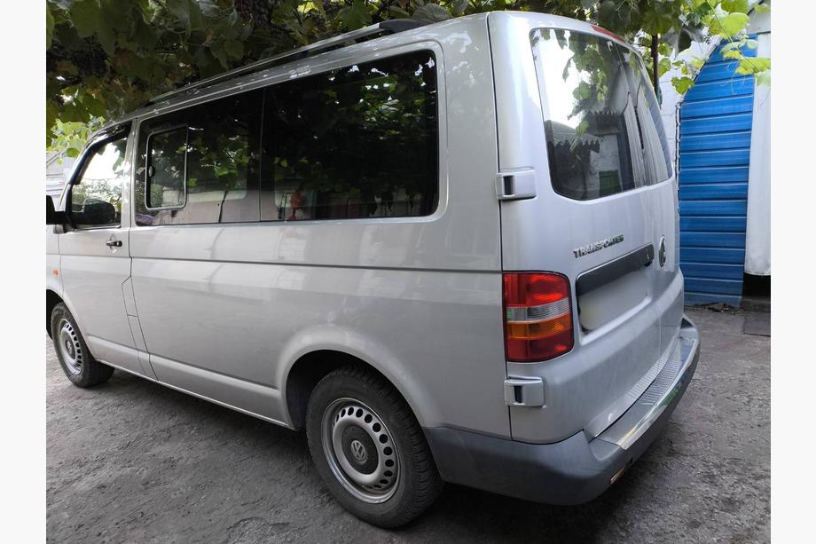 Volkswagen T5 Multivan 2003–2010 Relingi Dachowe Chromowane Zdjęcia 12