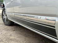 Volkswagen T5 Caravelle 2004-2010 Listwy Drzwiowe Stal Nierdzewna Chrom zdjęcia 13