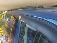Volkswagen T5 Caravelle 2004-2010 Relingi Dachowe Czarne Krótka baza, plastikowe stopki zdjęcia 18
