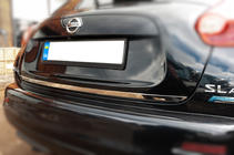 Nissan Juke 2010-2019 Listwa bagażnika stal nierdzewna OmsaLine - Włoska Stal Nierdzewna zdjęcia 1