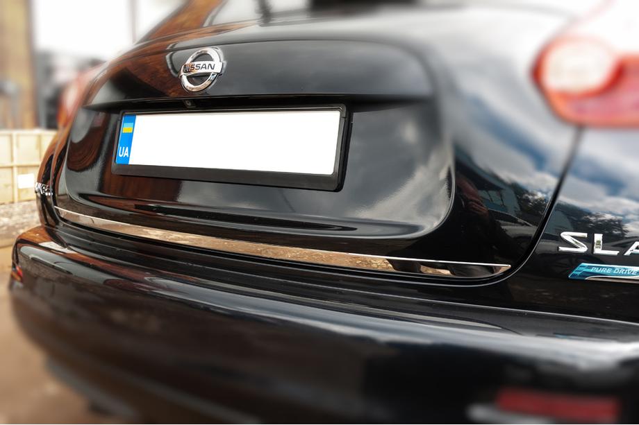Nissan Juke 2010-2019 Listwa bagażnika stal nierdzewna OmsaLine - Włoska Stal Nierdzewna Image