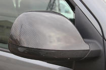 Volkswagen T5 2010-2015 Nakładki na Lusterka (2 szt., Carbon) Prawdziwe Włókno Węglowe zdjęcia 6