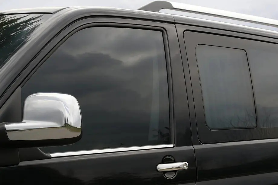 Volkswagen T5 2010-2015 Listwy ozdobne szyb przednich (2 szt., stal nierdzewna) Image
