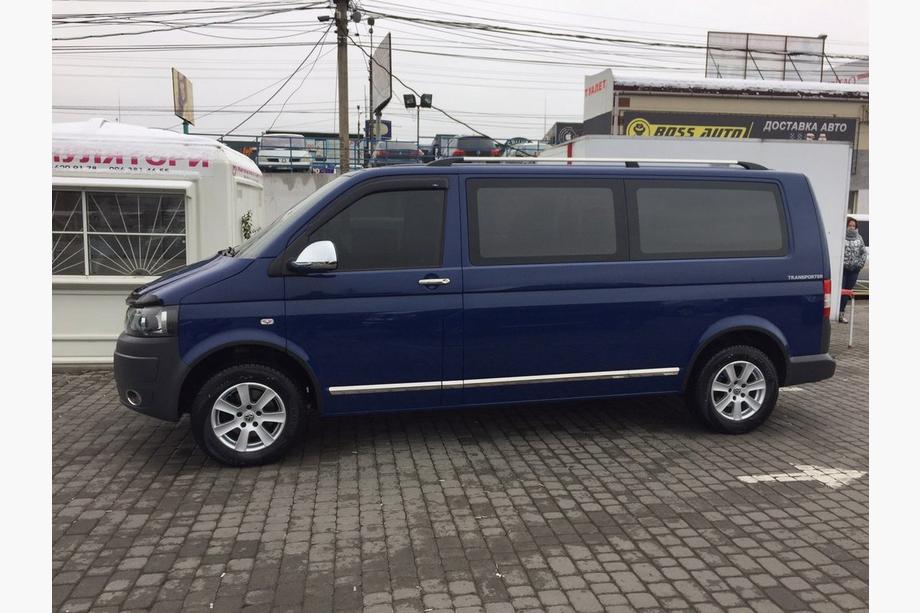 Volkswagen T5 2010-2015 Listwy Drzwiowe Stal Nierdzewna Chrom 2 Drzwi, Krótki Rozstaw Osi, OmsaLine - Włoska Stal Nierdzewna Zdjęcia 4