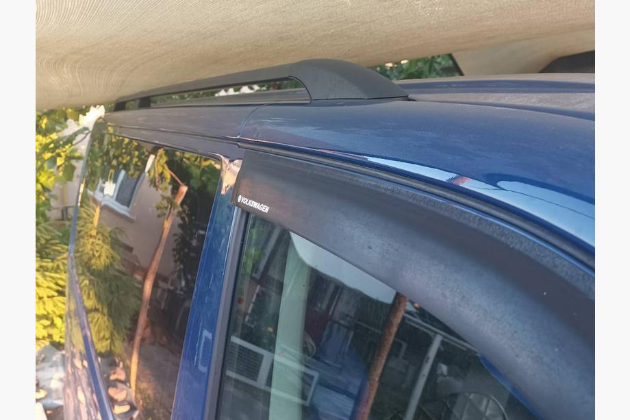 Volkswagen T5 2010-2015 Relingi Dachowe Czarne Krótka baza, metalowe nóżki Zdjęcia 19