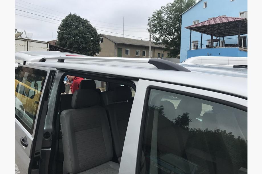 Volkswagen T5 2010-2015 Relingi Dachowe Chromowane Zdjęcia 2