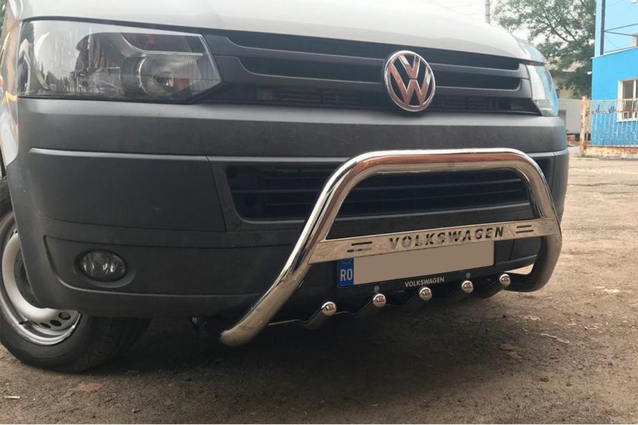 Volkswagen T5 2010-2015 Pałąk Przedni WT003 (Stal Nierdzewna) Image