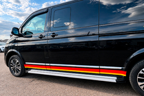 Volkswagen T5 2010-2015 Progi Boczne Maya V2 (2 szt., Aluminium) Krótki Rozstaw Osi zdjęcia 5