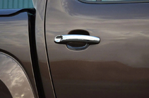 Volkswagen Amarok 2010-2022 Chromowane Nakładki na Klamek Drzwi (4 szt, Stal Nierdzewna) zdjęcia 3