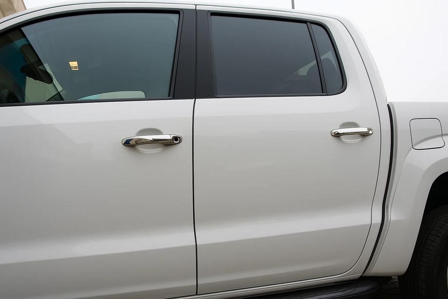 Volkswagen Amarok 2010-2022 Chromowane Nakładki na Klamek Drzwi (4 szt, Stal Nierdzewna) Image