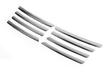 Volkswagen Passat B5 1997-2005 Nakładki na Grill Chromowane (Stal Nierdzewna) 2001-2005, OmsaLine - Włoska Stal Nierdzewna zdjęcia 3