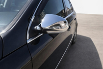 Volkswagen Passat B6 2006-2012 Nakładki na Lusterka (2 szt., Stal Nierdzewna) Carmos - Turecka Stal Nierdzewna zdjęcia 1