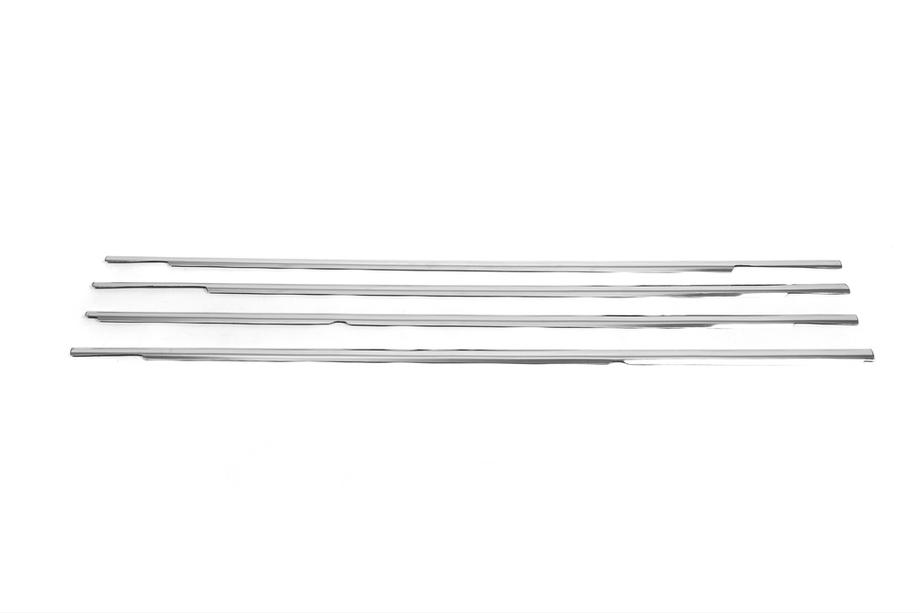 Volkswagen Golf Plus 2004-2014 Listwy Ozdobne Szyb (4 szt, Stal Nierdzewna) Zdjęcia 2