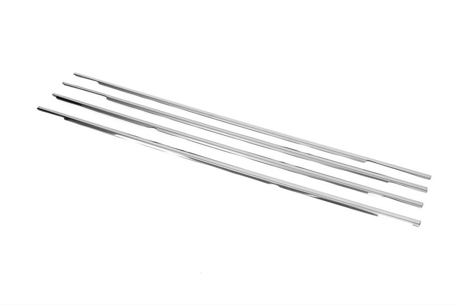 Volkswagen Golf Plus 2004-2014 Listwy Ozdobne Szyb (4 szt, Stal Nierdzewna) Zdjęcia 3
