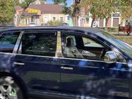 Volkswagen Touareg 2002–2010 Chromowane Nakładki na Klamek Drzwi (4 szt, Stal Nierdzewna) Bez przycisków, Carmos - Stal turecka zdjęcia 3