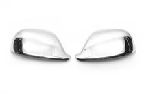 Volkswagen Touareg 2002–2010 Nakładki na Lusterka 2007-2010 (2 szt., Stal Nierdzewna) Carmos - Stal Turecka zdjęcia 6