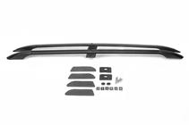 Volkswagen Touareg 2002–2010 Relingi Dachowe Czarne (turecki design) Metalowe Nóżki zdjęcia 2