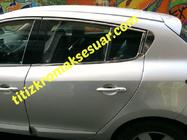 Renault Megane III 2009-2016 Górne listwy okien (HB, 6 szt, stal nierdzewna) zdjęcia 4