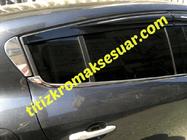 Renault Megane III 2009-2016 Górne listwy okien (HB, 6 szt, stal nierdzewna) zdjęcia 5
