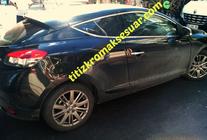 Renault Megane III 2009-2016 Górne listwy okien (HB, 6 szt, stal nierdzewna) zdjęcia 3