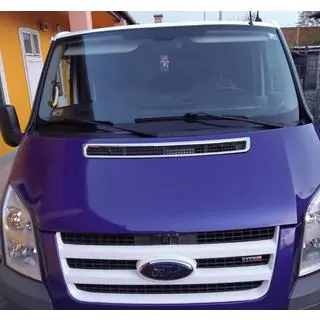 Chromowana nakładka na maskę (stal nierdzewna) Ford Transit 2000–2014 zdjęcia 4