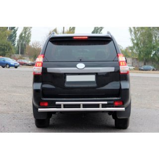 Tylna Belka AK002-2v2 (Stal Nierdzewna) Toyota Land Cruiser Prado 150 2009-2023 zdjęcia 2